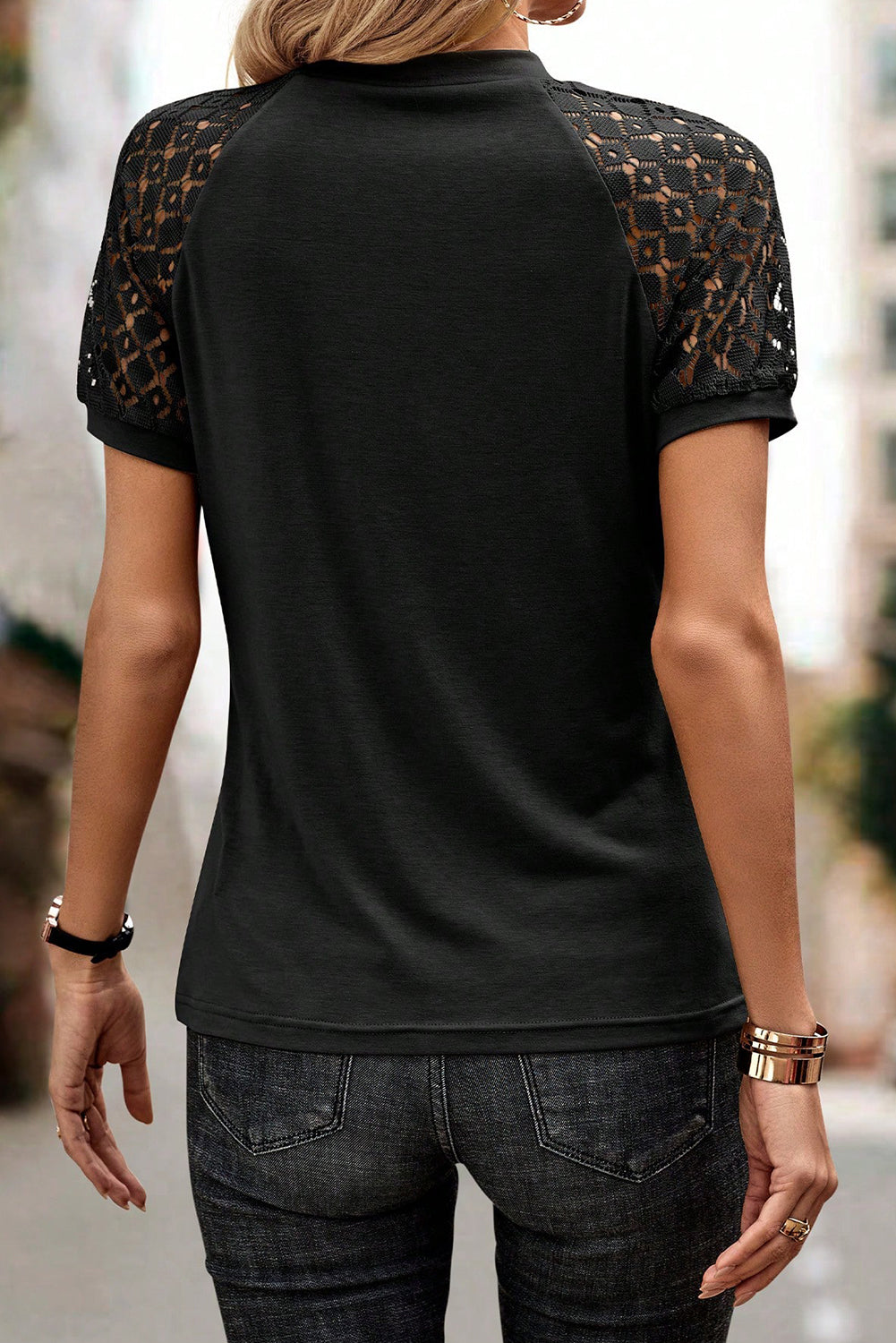 Round Neck Short Sleeve T-Shirt